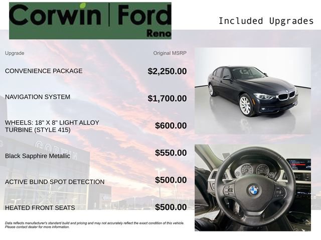 Used 2018 BMW 320i xDrive Sedan AWD/4WD image 3