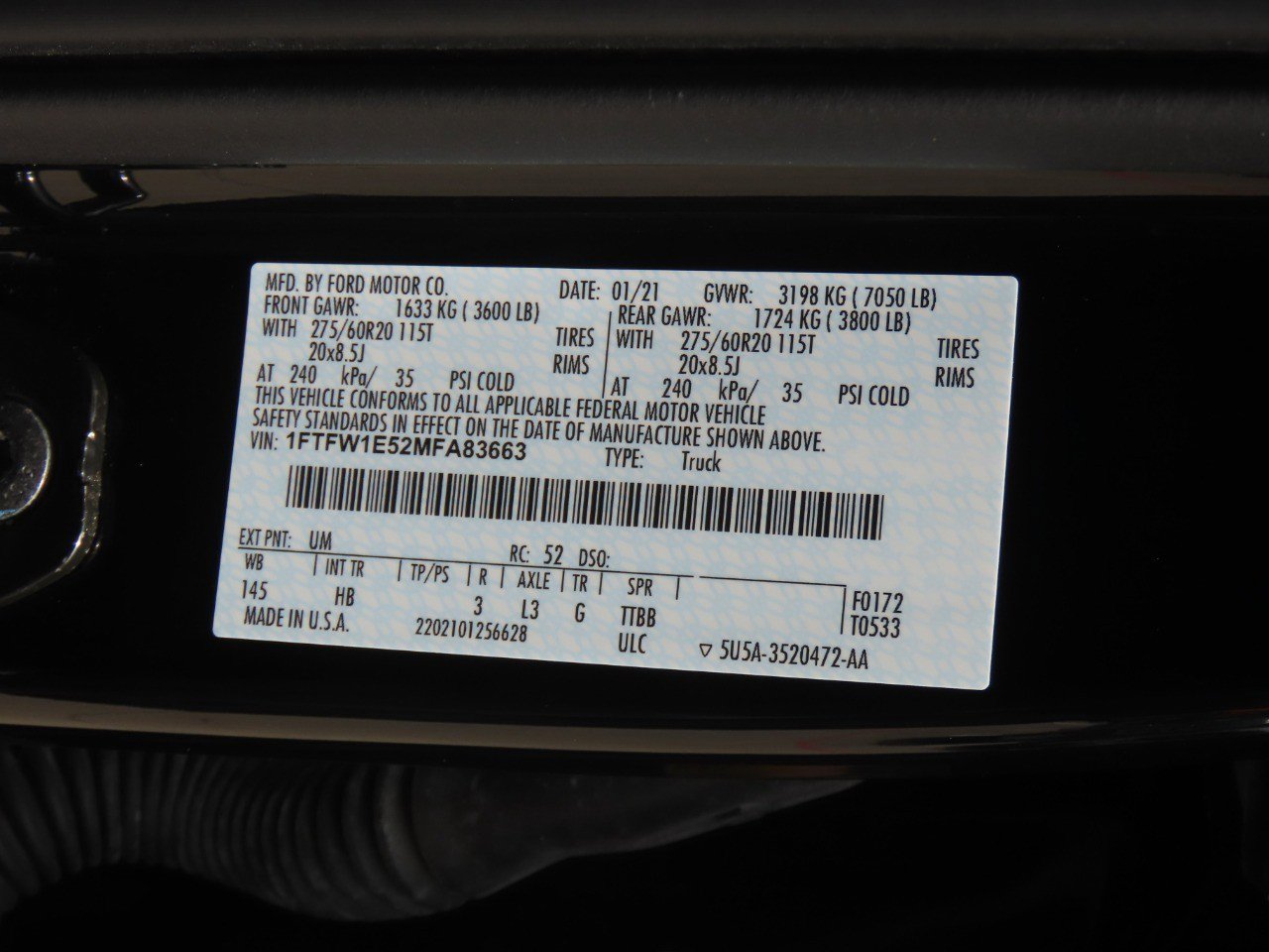 Certified 2021 Ford F150 Lariat AWD/4WD image 33