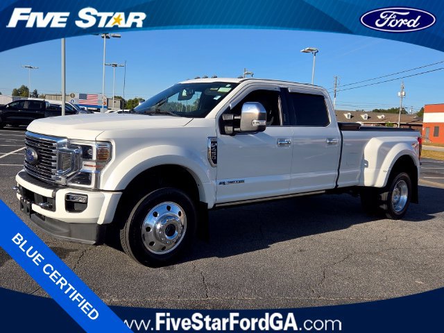 Certified 2021 Ford F450 Platinum w/ FX4 Off-Road Package AWD/4WD image 3