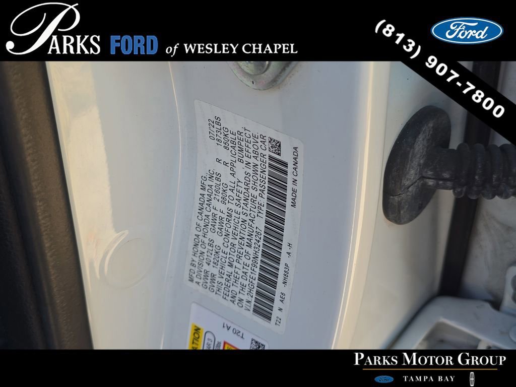 Used 2022 Honda Civic Touring image 33