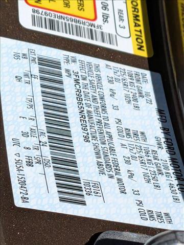 Certified 2022 Ford Bronco Sport Big Bend w/ Convenience Package AWD/4WD image 15