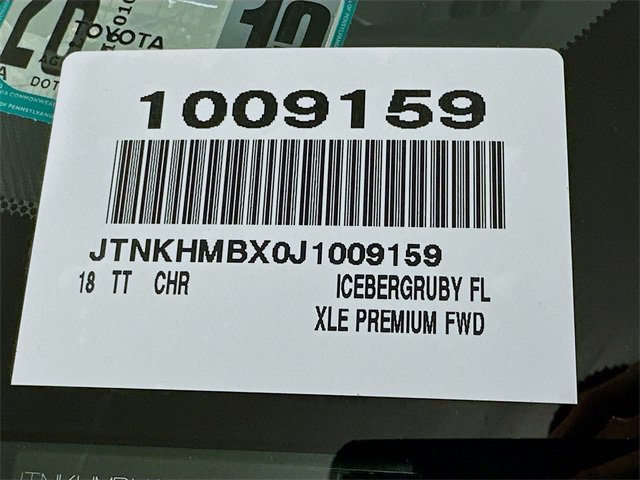 Used 2018 Toyota C-HR XLE image 16