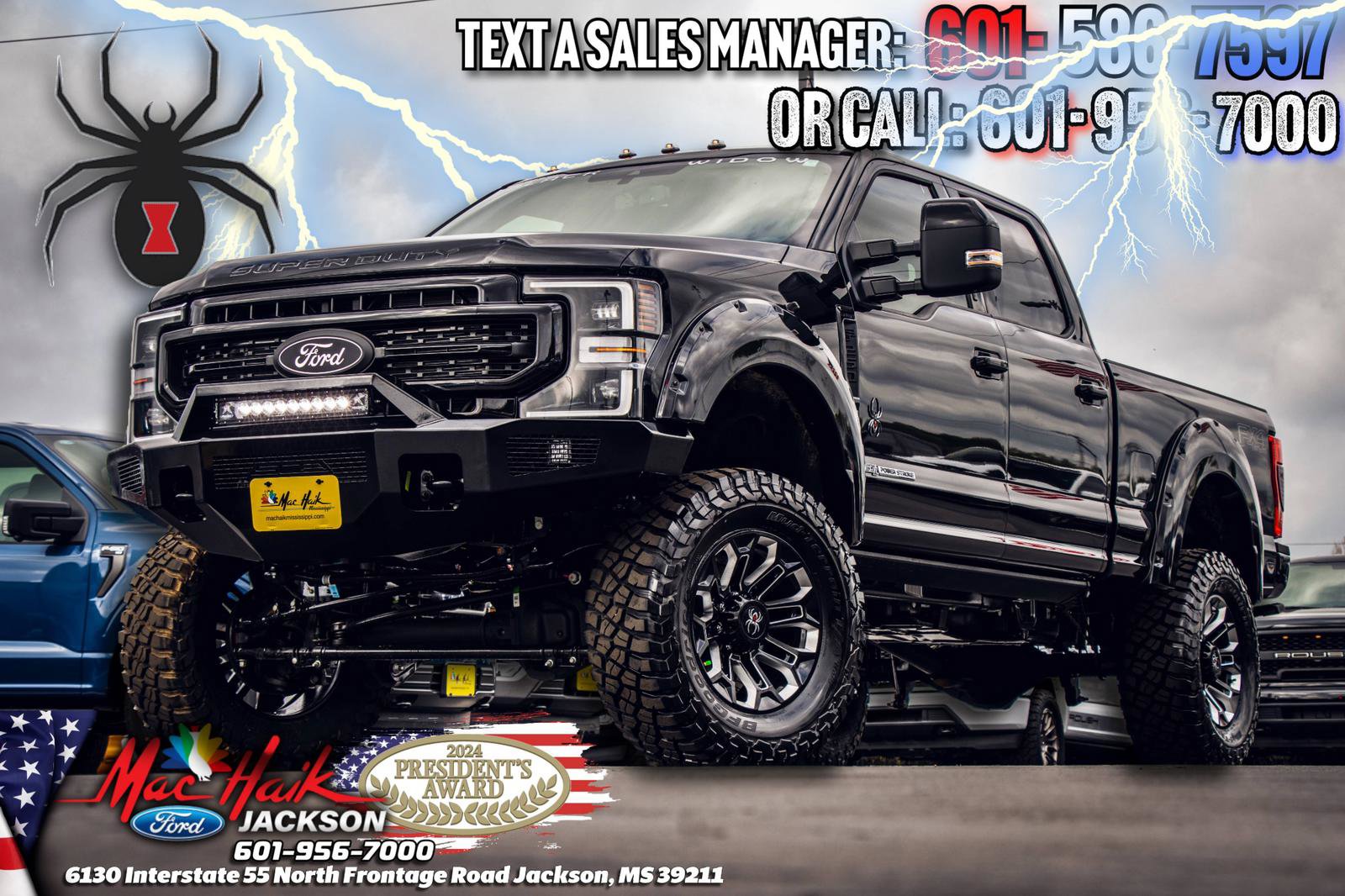Certified 2022 Ford F250 Lariat w/ Black Appearance Package