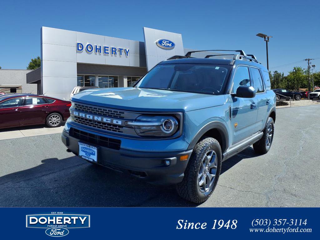 Certified 2022 Ford Bronco Sport Badlands w/ Premium Package