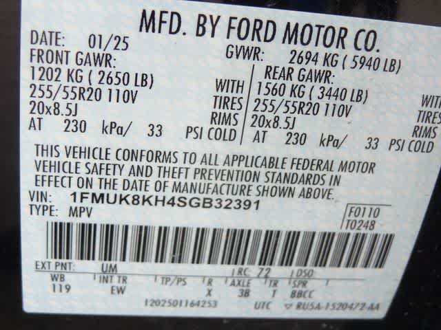 Certified 2025 Ford Explorer ST-Line AWD/4WD image 41