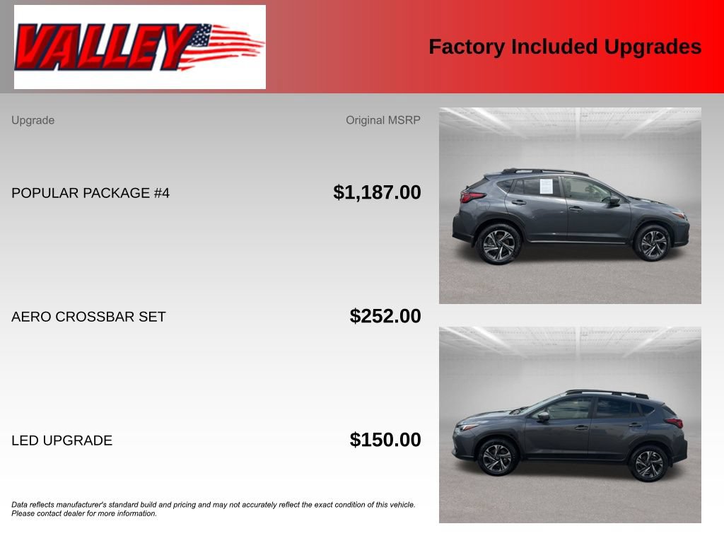 Used 2024 Subaru Crosstrek 2.0i Premium w/ Popular Package #4 AWD/4WD image 6