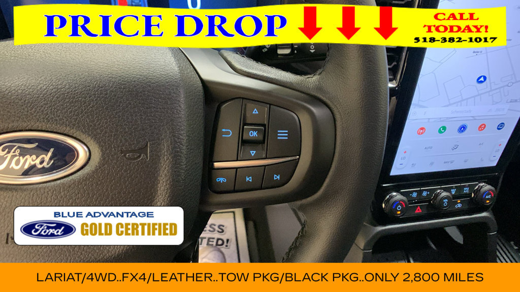 Certified 2025 Ford Ranger Lariat w/ FX4 Off-Road Package AWD/4WD image 35