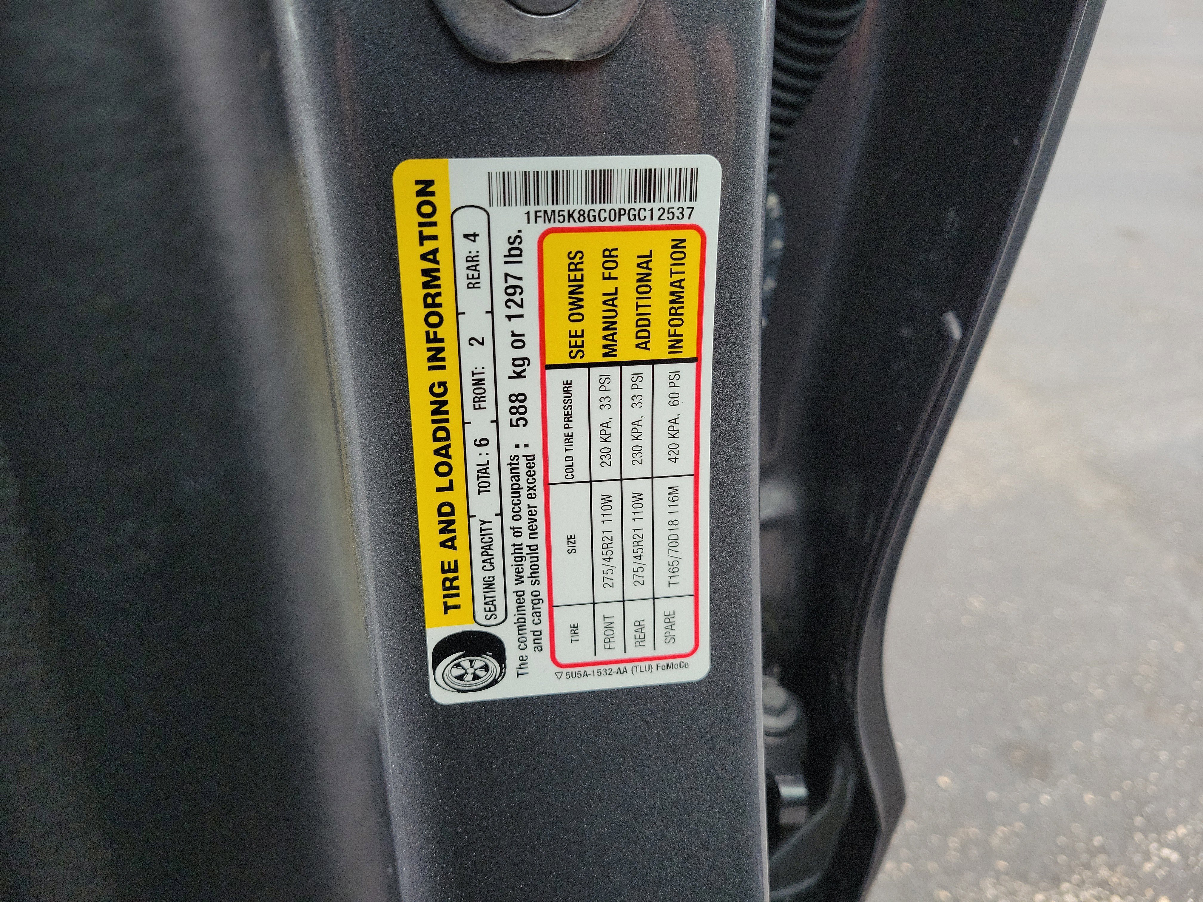 Certified 2023 Ford Explorer ST w/ Equipment Group 401A image 32