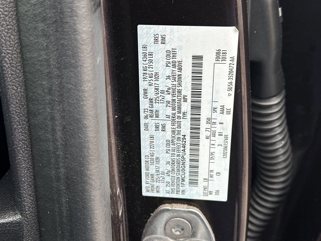Certified 2023 Ford Escape Active FWD image 27
