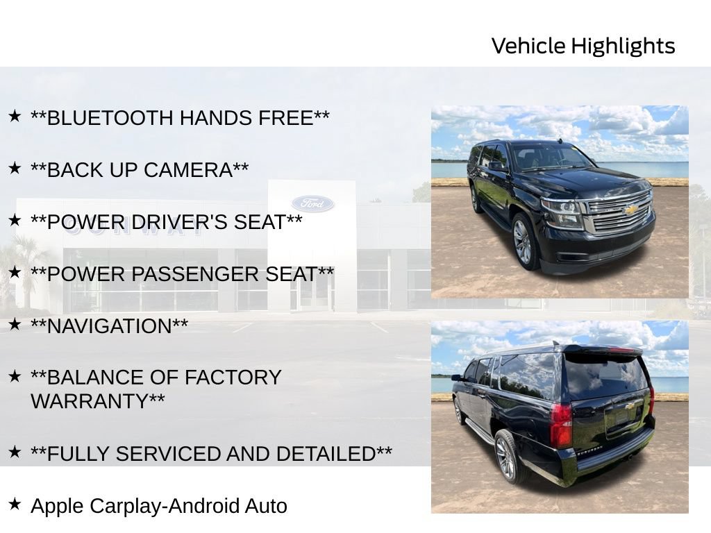 Used 2017 Chevrolet Suburban LT RWD image 6