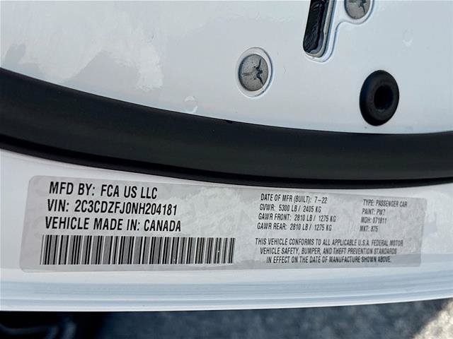 Used 2022 Dodge Challenger R/T Scat Pack RWD image 34