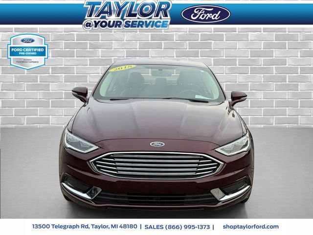 Certified 2018 Ford Fusion SE w/ Fusion SE Technology Package image 2
