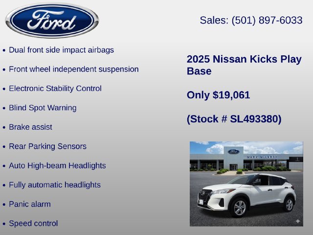 Used 2025 Nissan Kicks Play S FWD image 18