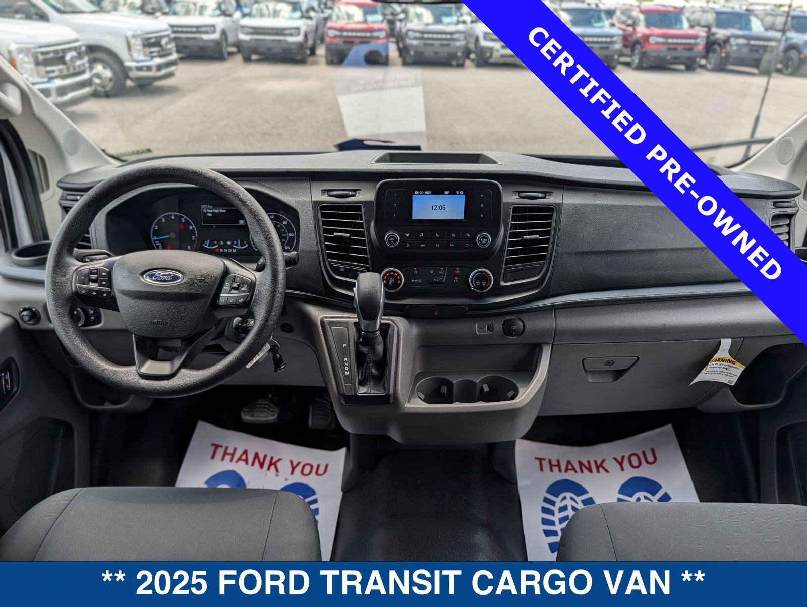 Certified 2025 Ford Transit 250 Low Roof w/ Exterior Upgrade Package RWD image 19