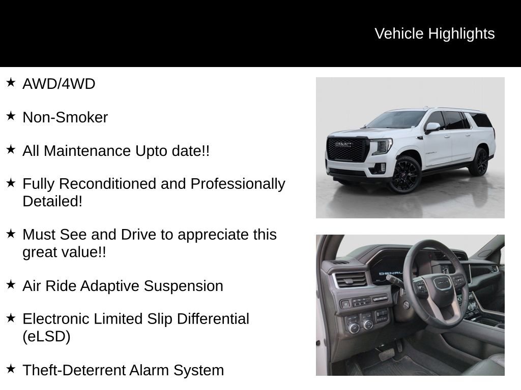 Used 2024 GMC Yukon XL Denali w/ Max Trailering Package image 14