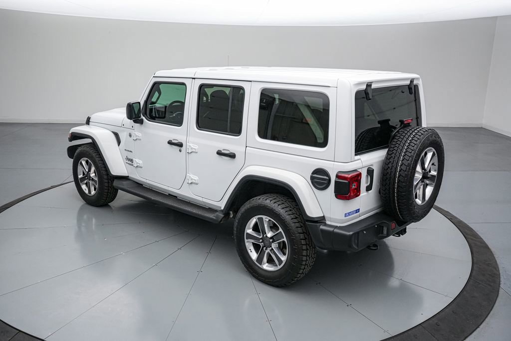 Used 2020 Jeep Wrangler Unlimited Sahara AWD/4WD video 3