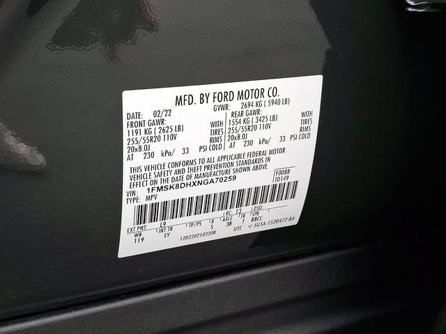 Certified 2022 Ford Explorer XLT w/ Equipment Group 202A AWD/4WD image 28