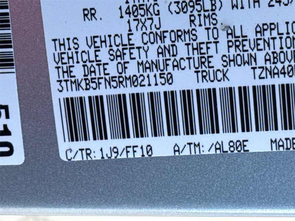 Used 2024 Toyota Tacoma 2WD Double Cab image 31