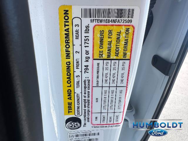 Certified 2022 Ford F150 Tremor w/ Trailer Tow Package AWD/4WD image 29