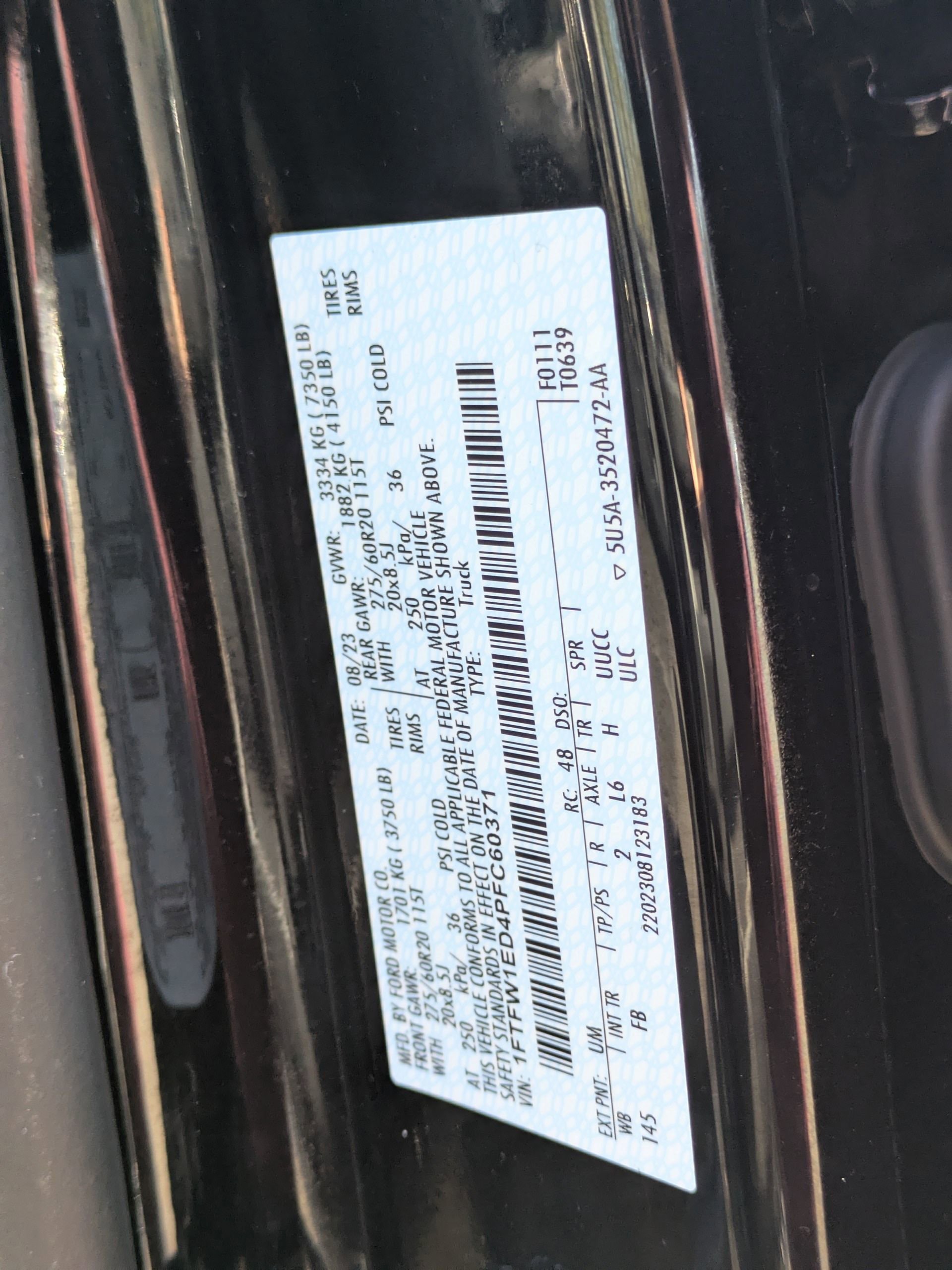 Certified 2023 Ford F150 XLT w/ Equipment Group 302A High image 40