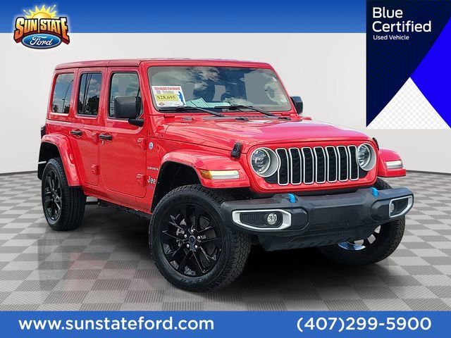 Used 2024 Jeep Wrangler Unlimited Sahara AWD/4WD image 1