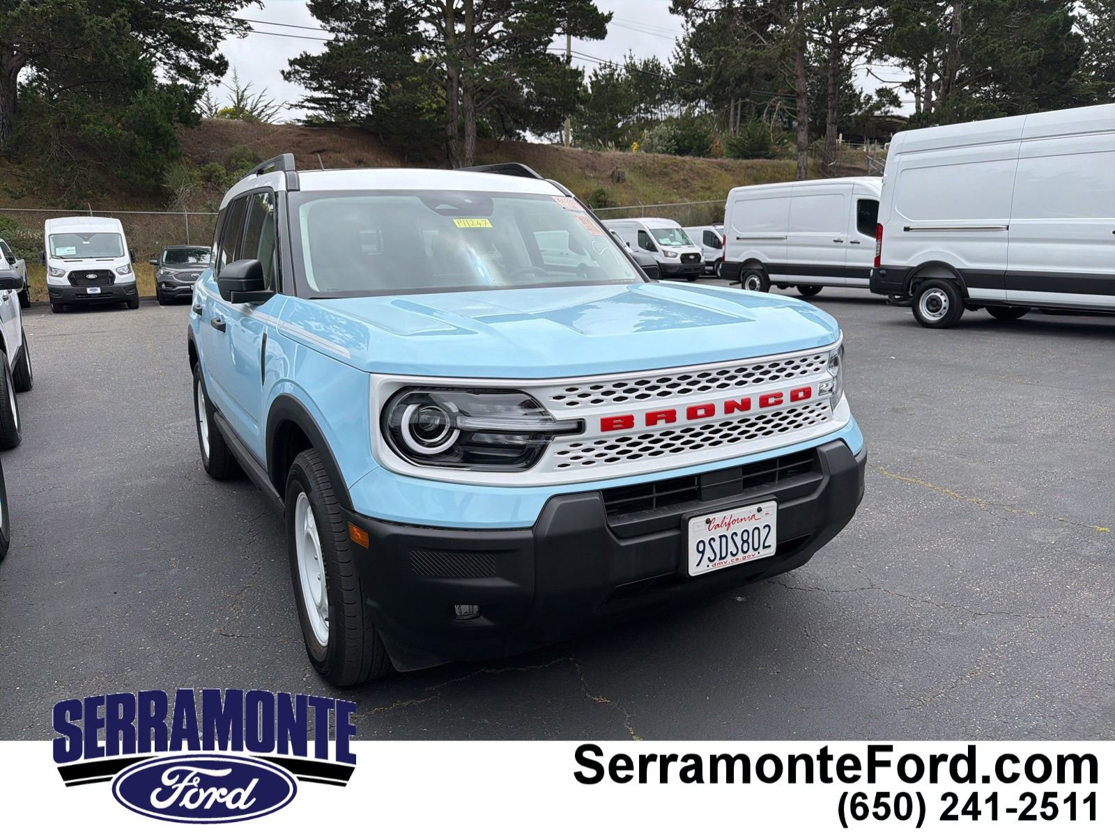 Certified 2025 Ford Bronco Sport Heritage w/ Convenience Package AWD/4WD image 1