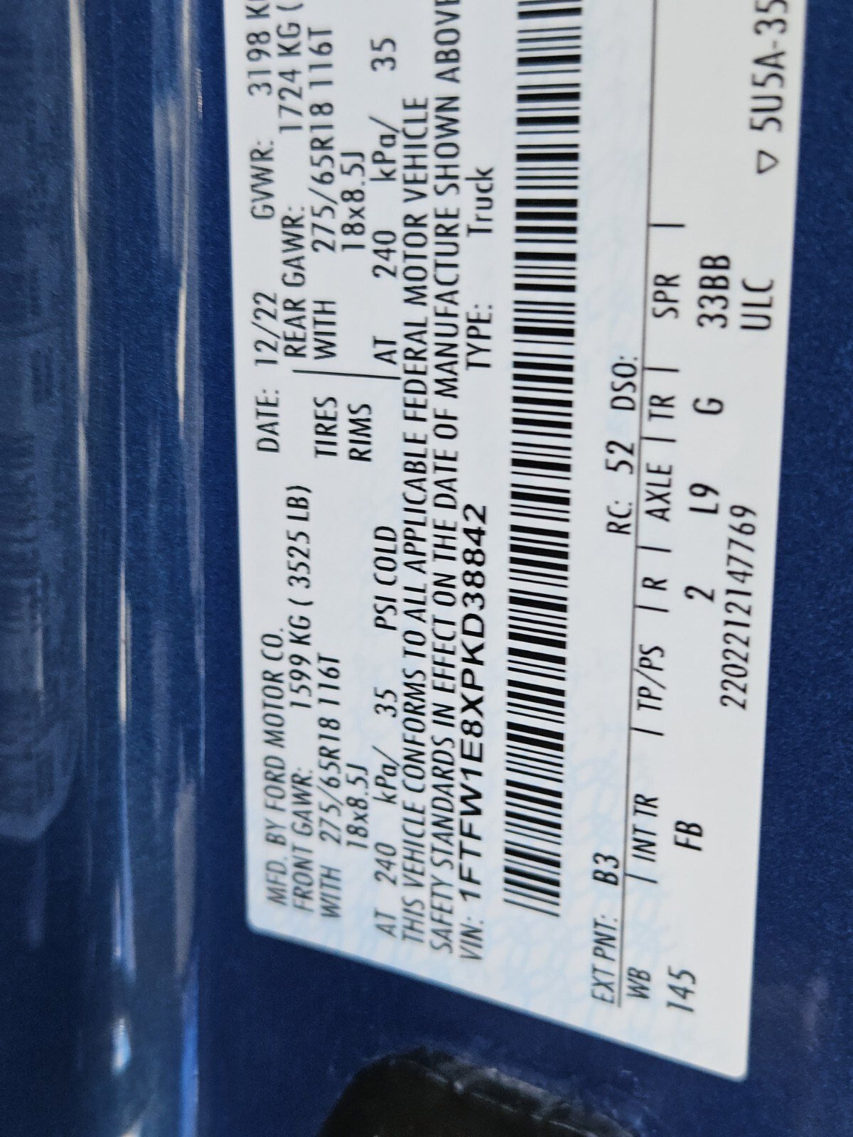 Certified 2023 Ford F150 XLT w/ Equipment Group 302A High image 35