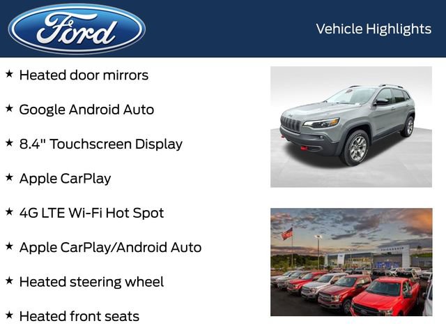 Used 2022 Jeep Cherokee Trailhawk AWD/4WD image 9