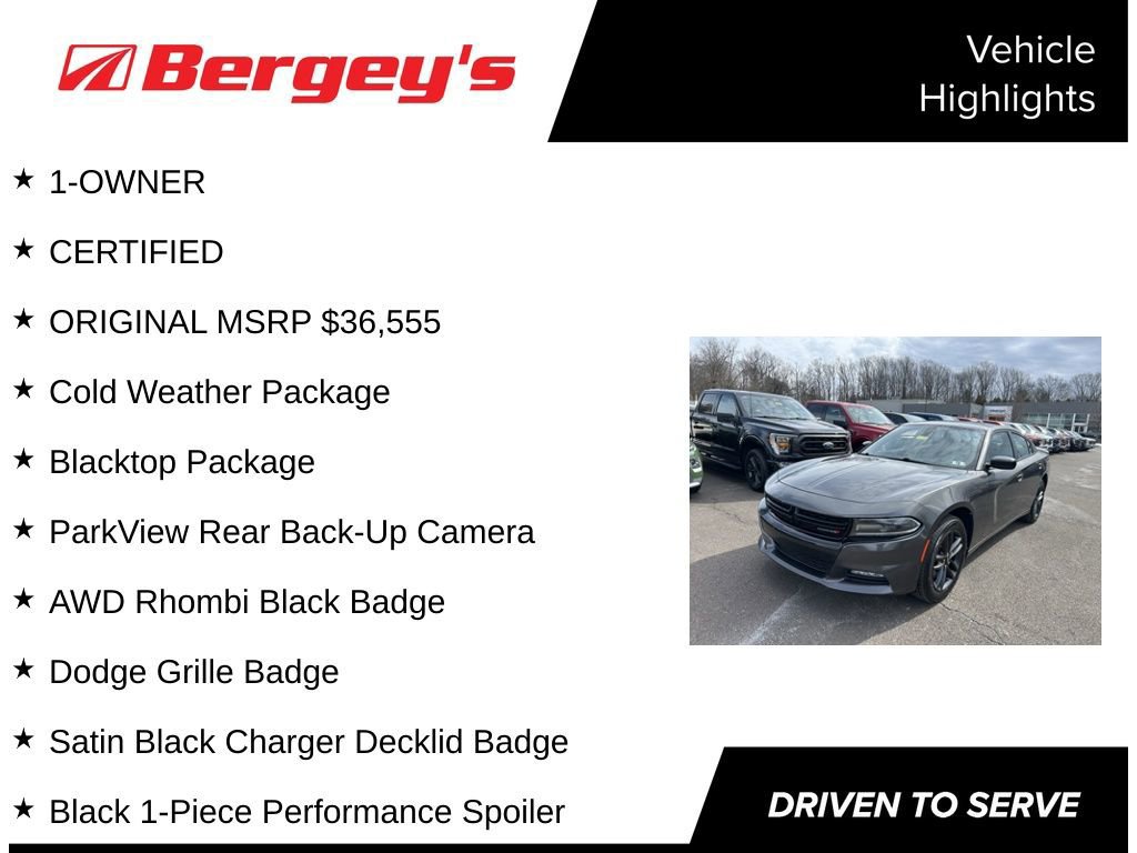 Used 2019 Dodge Charger SXT w/ Blacktop Package image 8
