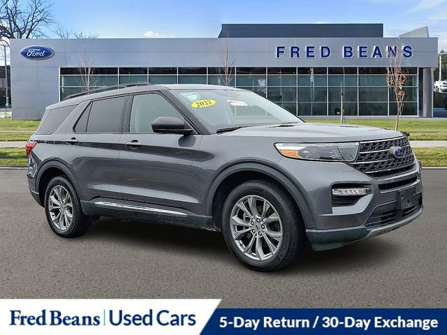 Certified 2022 Ford Explorer XLT w/ Equipment Group 202A