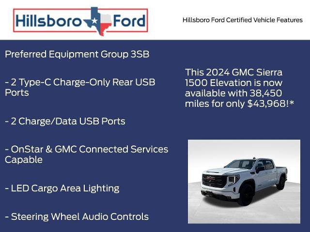 Used 2024 GMC Sierra 1500 Elevation w/ X31 Off-Road Package AWD/4WD image 17
