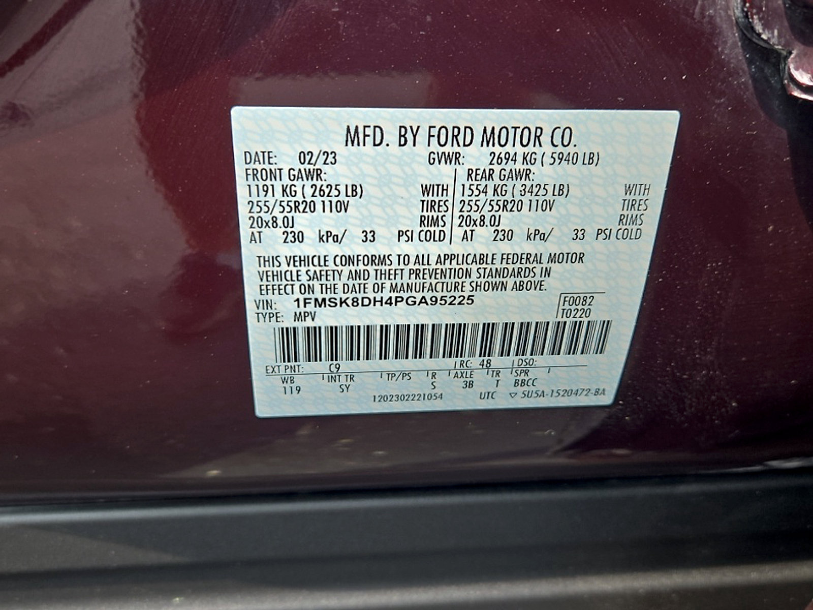 Certified 2023 Ford Explorer XLT w/ Equipment Group 202A AWD/4WD image 26