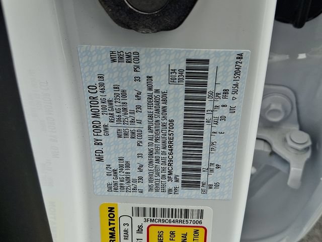 Certified 2024 Ford Bronco Sport Outer Banks AWD/4WD image 32
