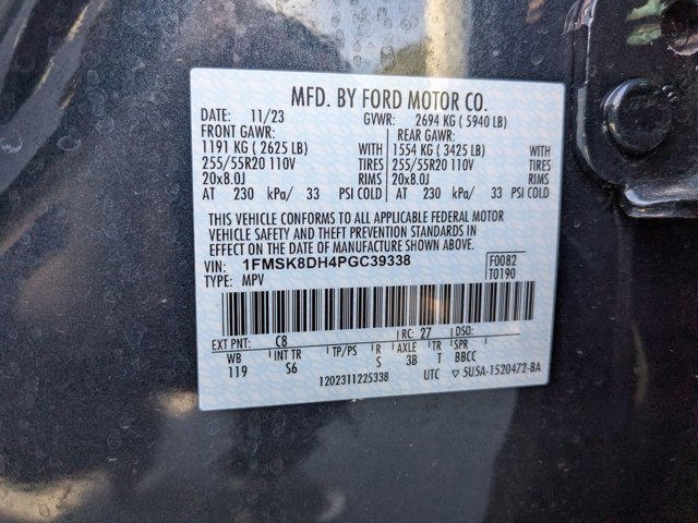 Certified 2023 Ford Explorer XLT w/ Equipment Group 202A image 38