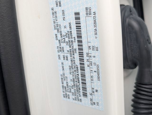 Certified 2024 Ford F150 Platinum w/ Equipment Group 702A High image 20