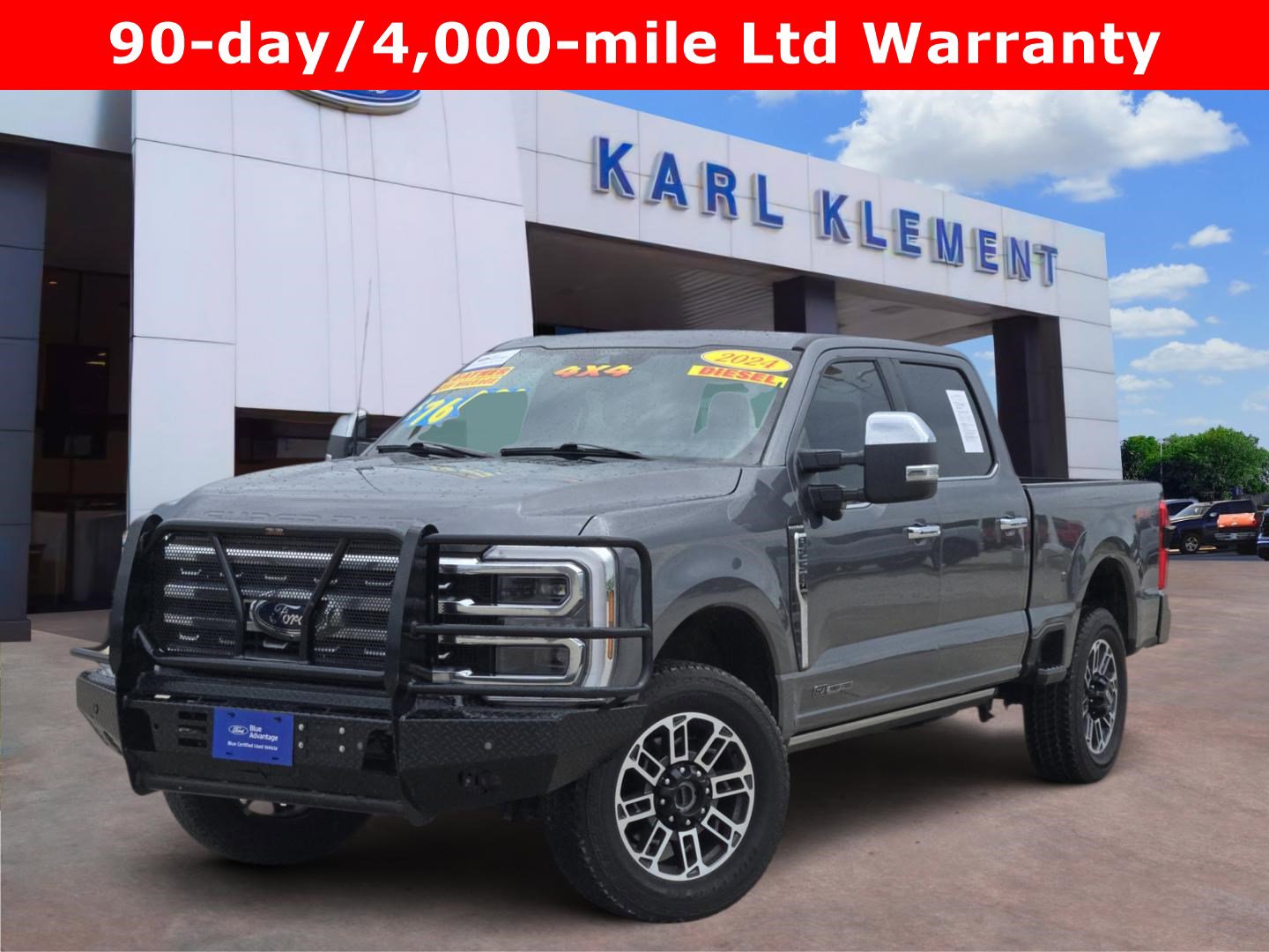Certified 2024 Ford F250 Platinum w/ FX4 Off-Road Package