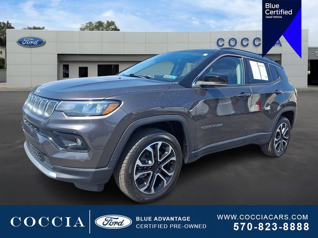 Used 2022 Jeep Compass Limited AWD/4WD image 1