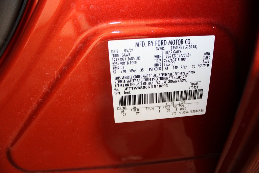 Certified 2024 Ford Maverick Lariat w/ Black Appearance Package image 25