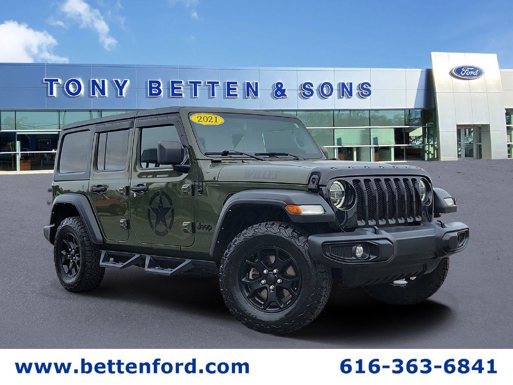 Used 2021 Jeep Wrangler Unlimited Sport