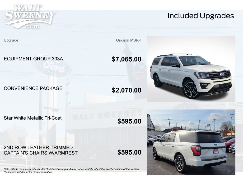 Certified 2020 Ford Expedition Max Limited w/ Equipment Group 303A image 11