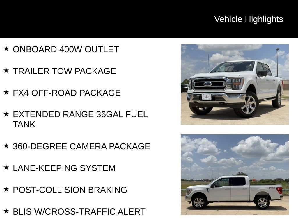 Certified 2023 Ford F150 XLT w/ Equipment Group 302A High AWD/4WD image 5