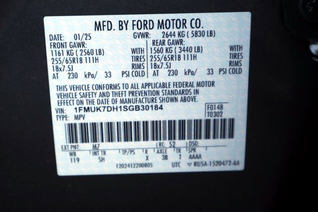 Certified 2025 Ford Explorer Active w/ Active Comfort Package image 38