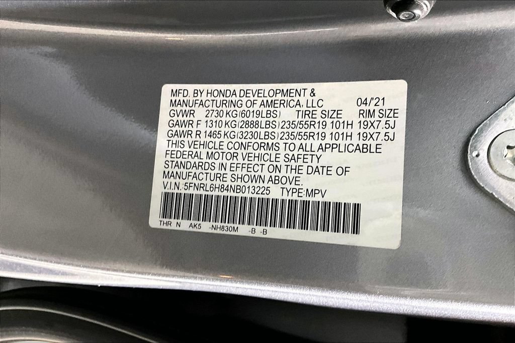 Used 2022 Honda Odyssey Touring image 27