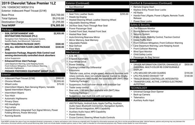 Used 2019 Chevrolet Tahoe Premier image 34