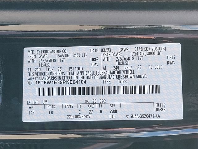 Certified 2023 Ford F150 XLT w/ Equipment Group 302A High AWD/4WD image 15