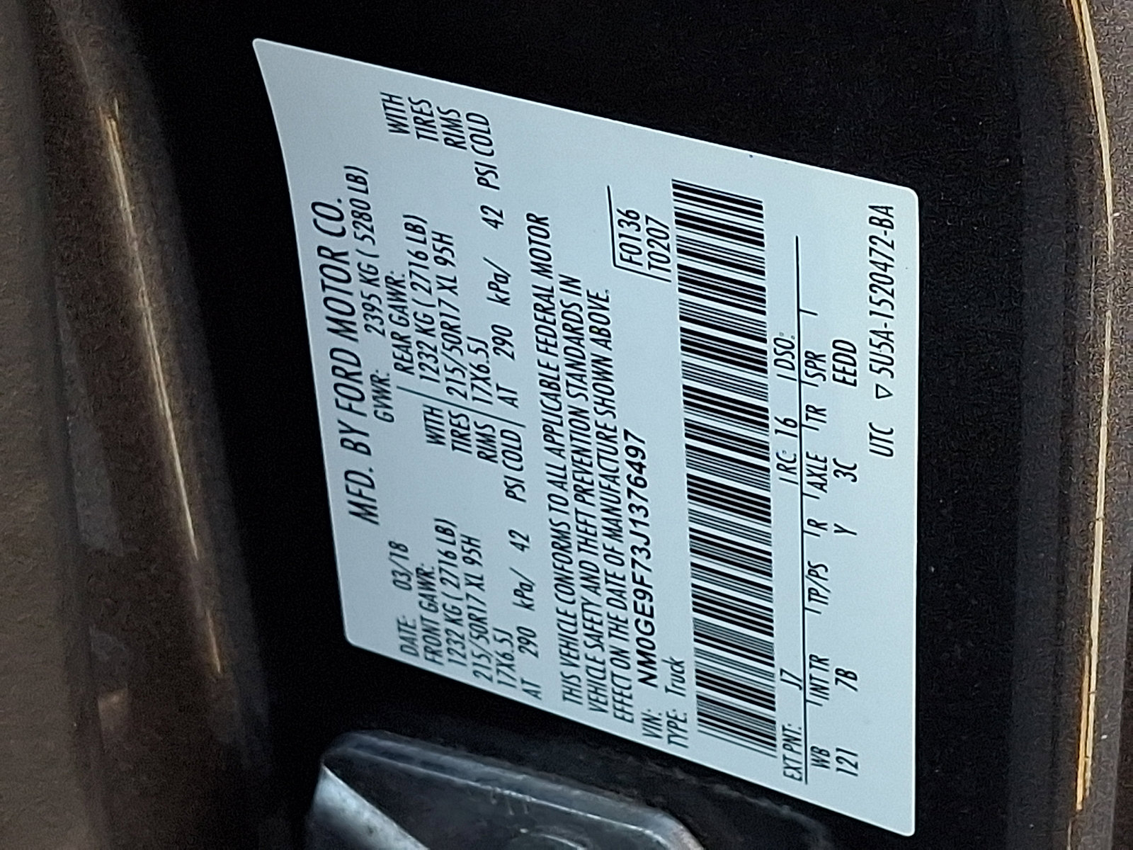 Certified 2018 Ford Transit Connect XLT image 30