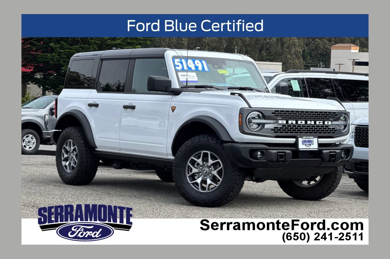 Certified 2025 Ford Bronco Badlands AWD/4WD image 1