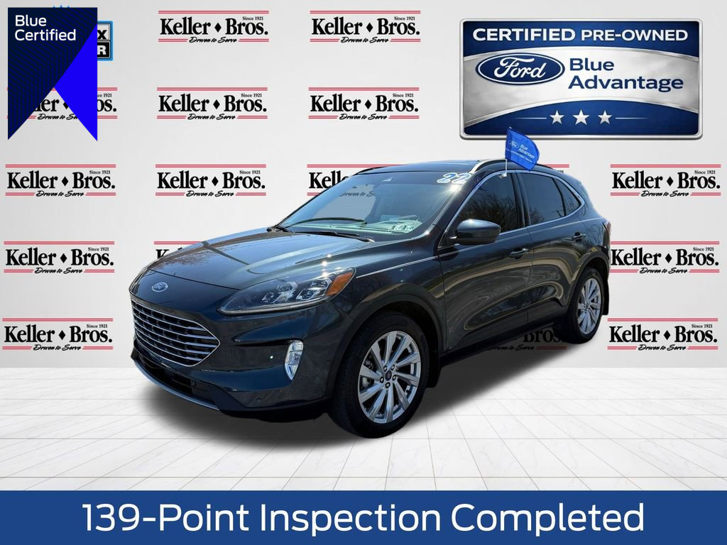 Certified 2022 Ford Escape Titanium w/ Titanium Elite Package