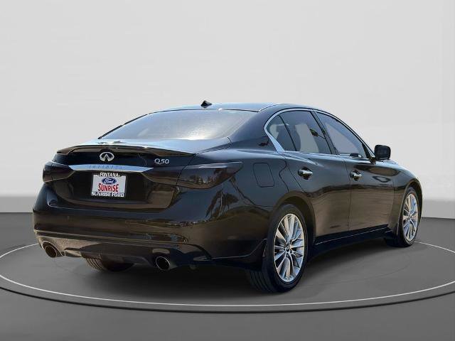Used 2023 INFINITI Q50 Luxe w/ Cargo Package RWD image 5