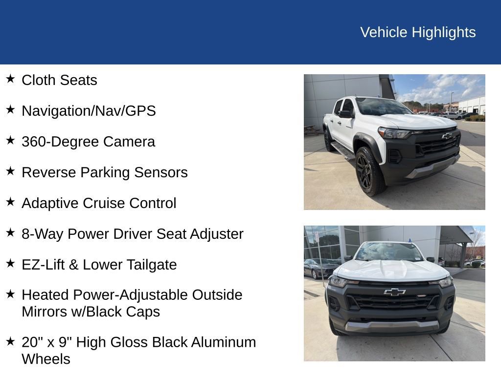 Used 2024 Chevrolet Colorado Trail Boss w/ Technology Package image 27